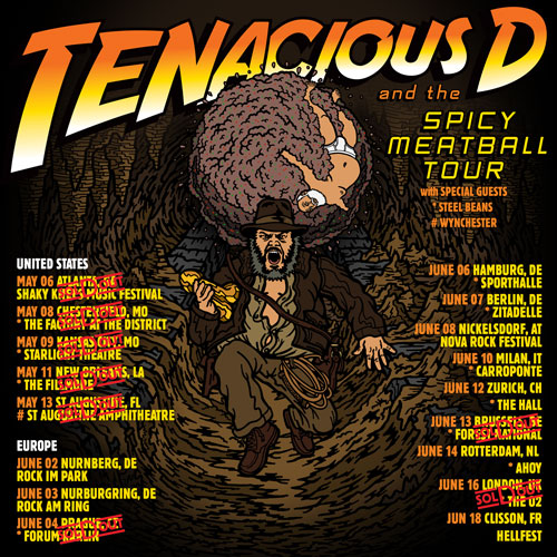 tenacious d tour support act