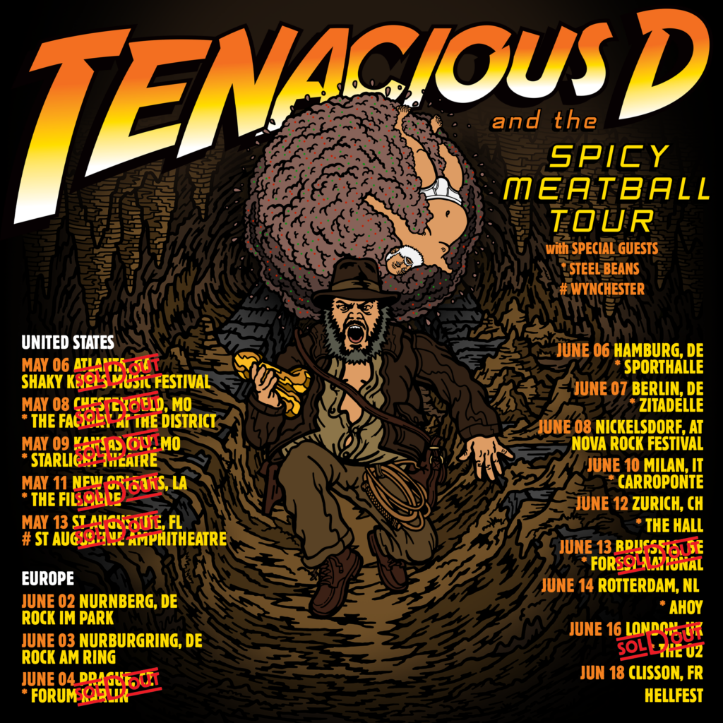 tenacious d tour brighton tickets